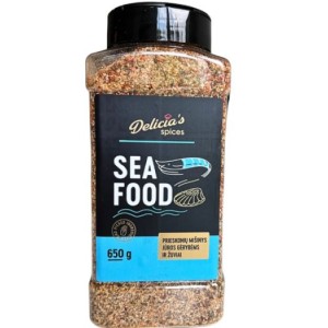 Prieskonių mišinys jūros gėrybėms Delicia's, 650 g